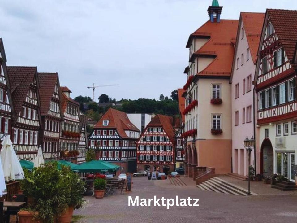 Ferienwohnungen Calwer Hoefle Marktplatz ภายนอก รูปภาพ