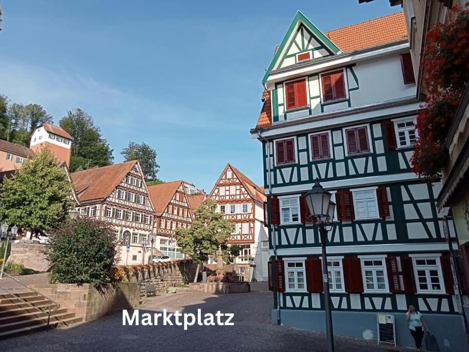 Ferienwohnungen Calwer Hoefle Marktplatz ภายนอก รูปภาพ