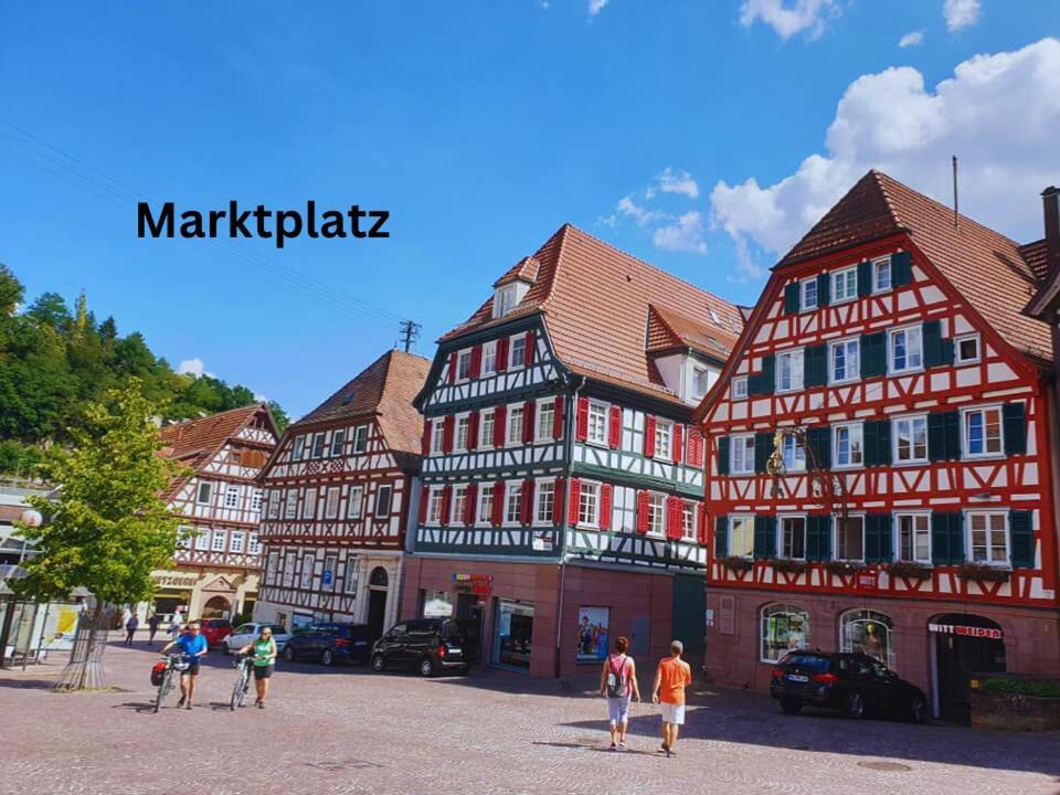 Ferienwohnungen Calwer Hoefle Marktplatz ภายนอก รูปภาพ
